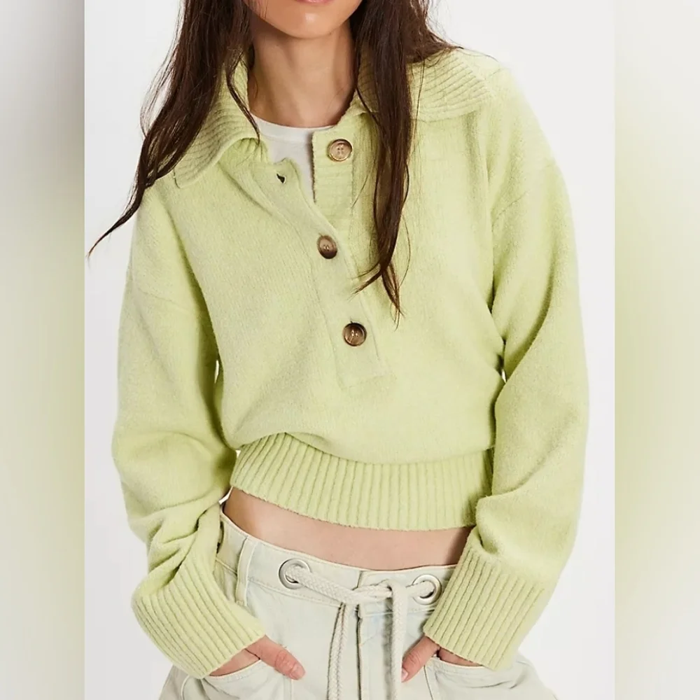 Free People Trading Up Polo - Picture 1 of 11